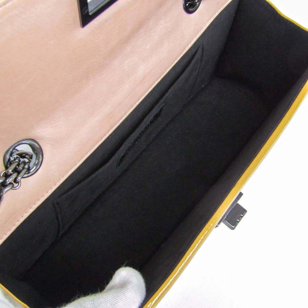 CHANEL Pink Leather Shoulder Bag - Picture 4 of 16